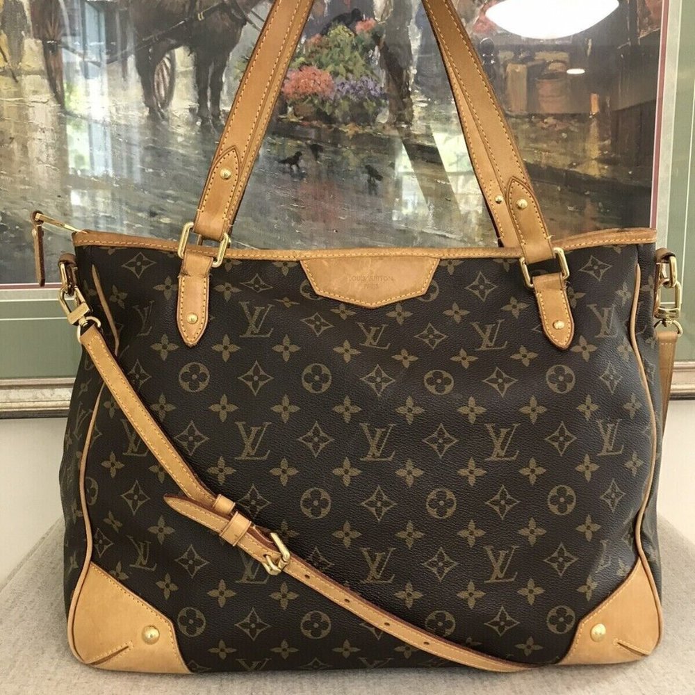 ❤ Estrela GM Louis Vuitton Monogram ❤ Large Shoulder Handbag 2 Straps 100% LV